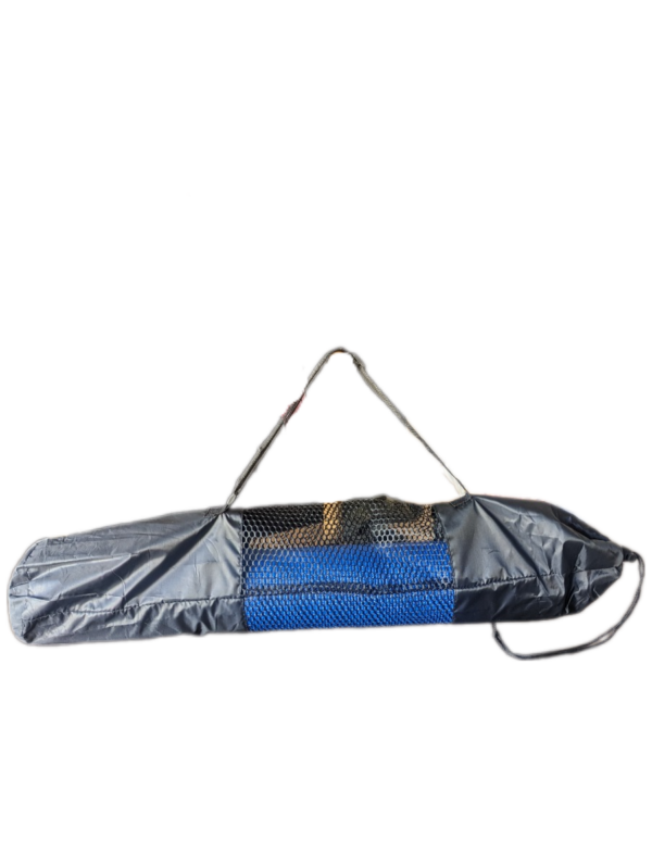 tapis de sport bleu