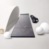 tapis de sport noir