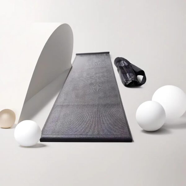 tapis de sport noir
