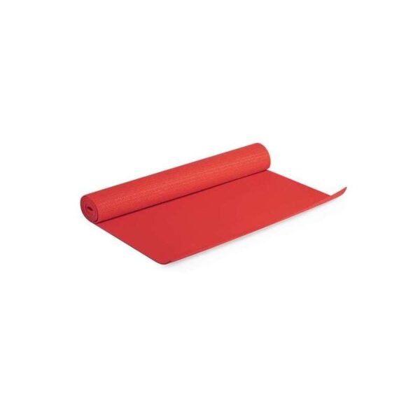 tapis de sport rouge